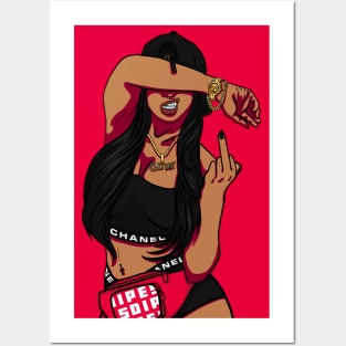 black hype culture Posters and Art